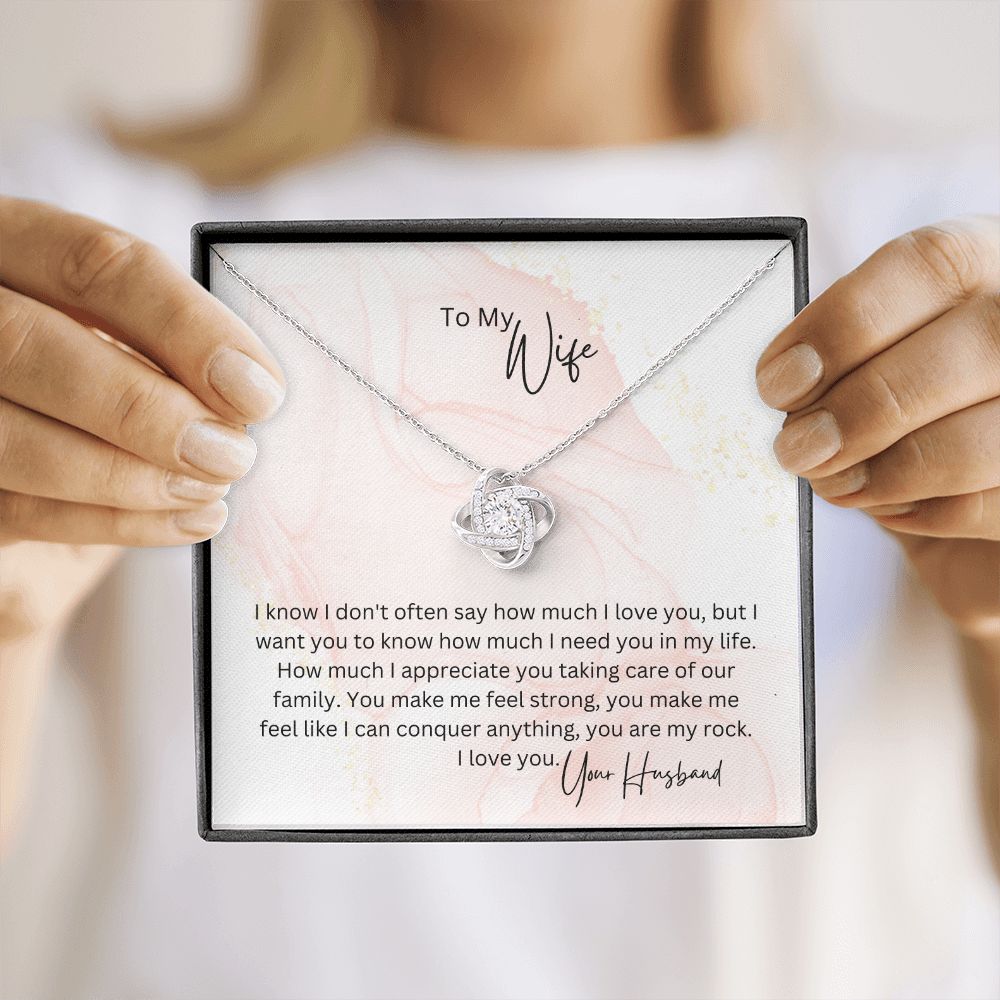 For My Wife, Necklace