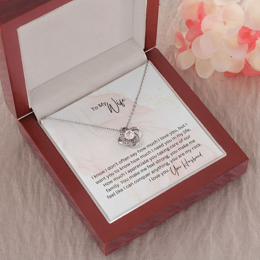 For My Wife, Necklace
