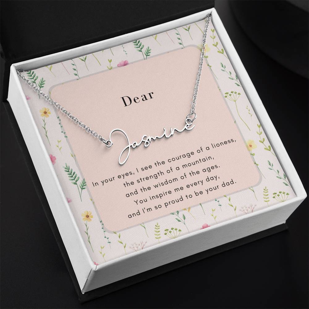 Dad's Loving Words: Unique Gift for Daughters