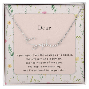 Dad's Loving Words: Unique Gift for Daughters