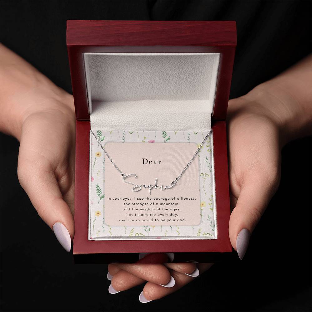 Dad's Loving Words: Unique Gift for Daughters