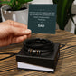 Dad, My Foundation - Thank You Card & Bracelet Set