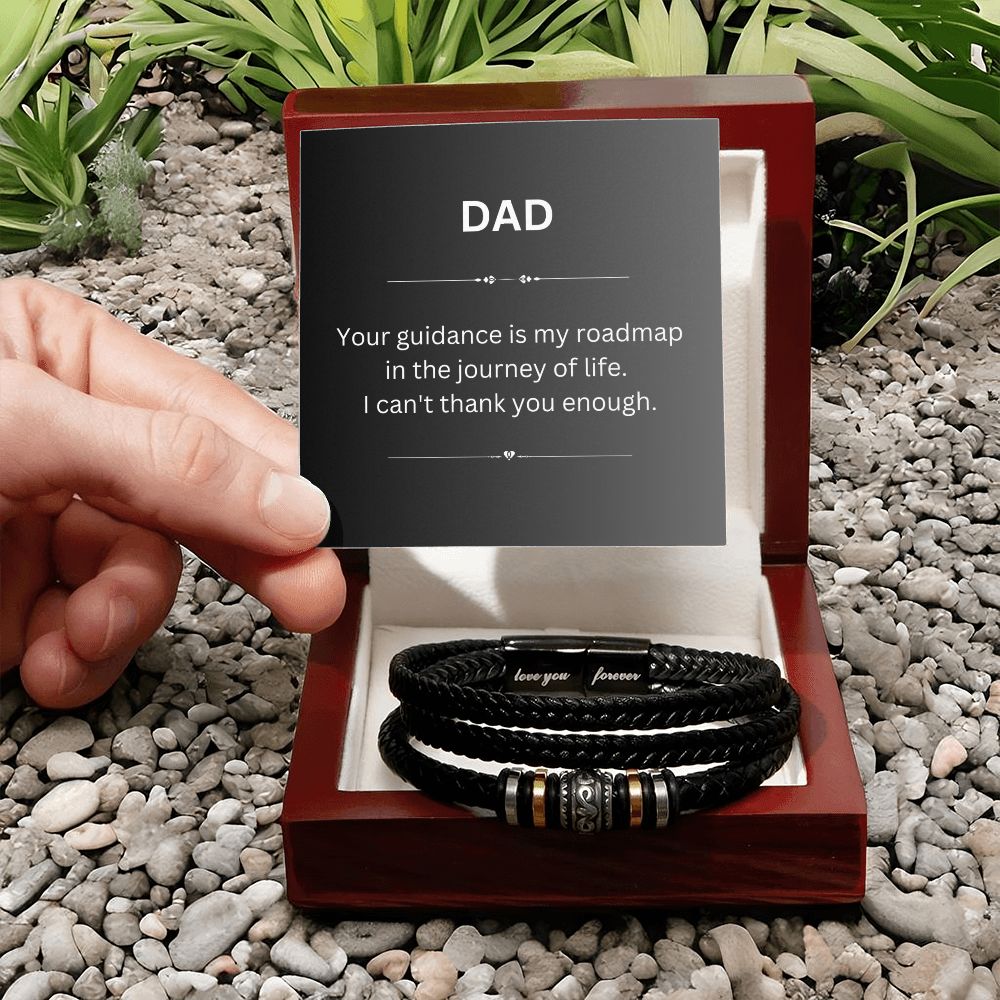 Dad, My Roadmap - Appreciation Card & Memento