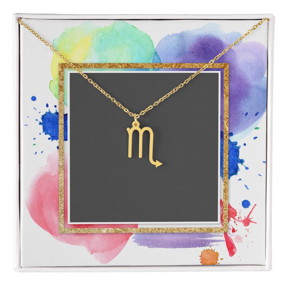 Zodiac Pendant - Personalized zodiac jewelry