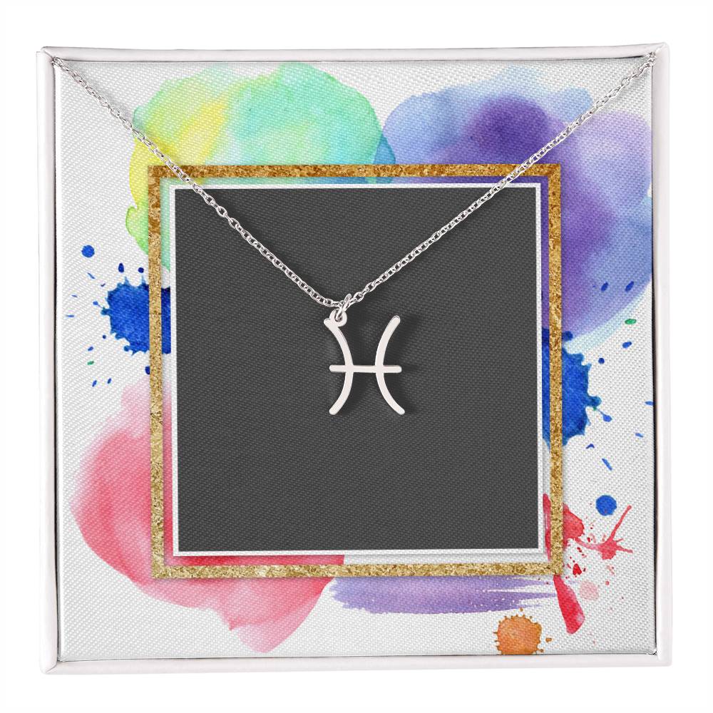 Zodiac Pendant - Personalized zodiac jewelry