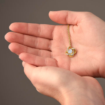 Eternal Love Pendant: A Father's Heartfelt Message to His Daughter, Gift from Dad