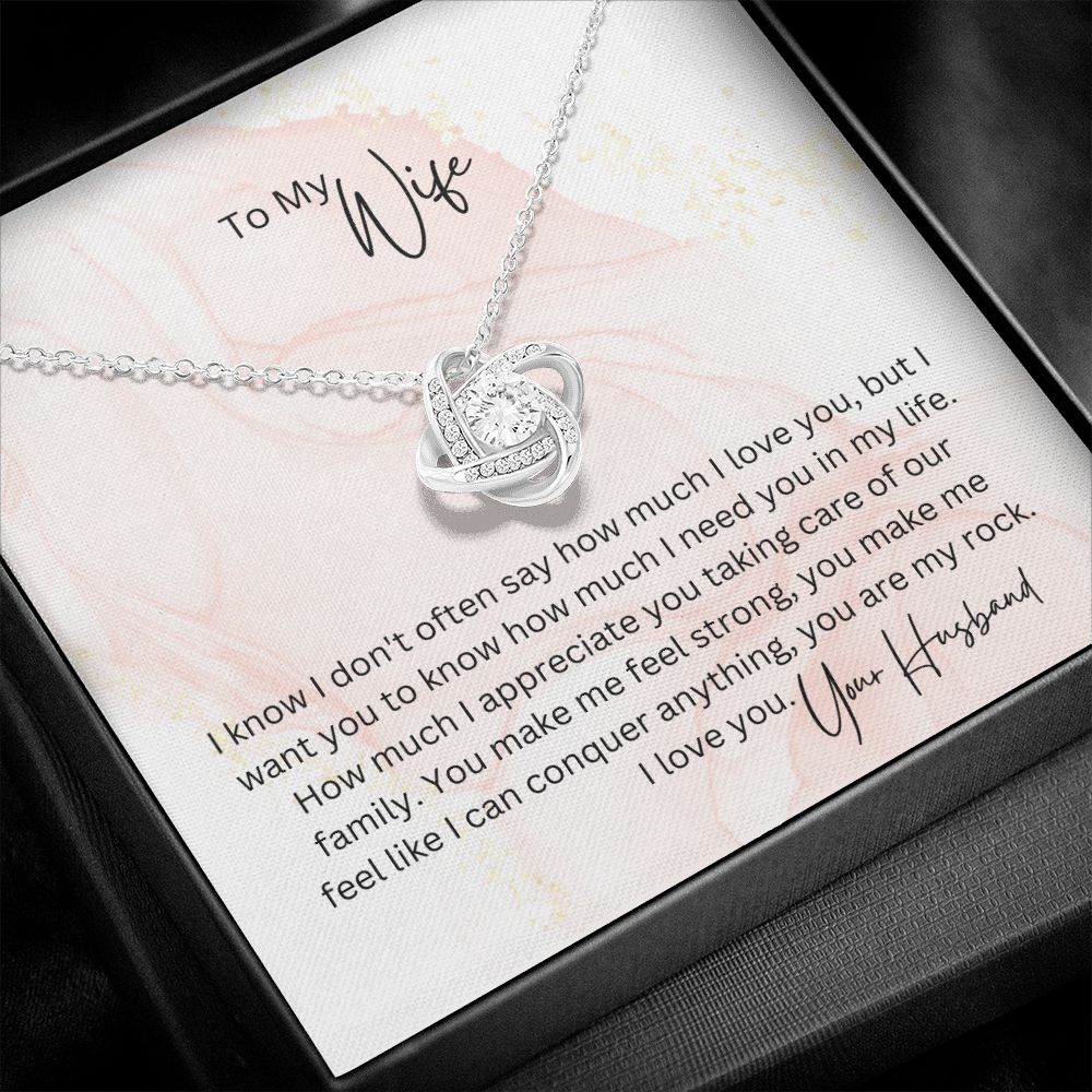 For My Wife, Necklace