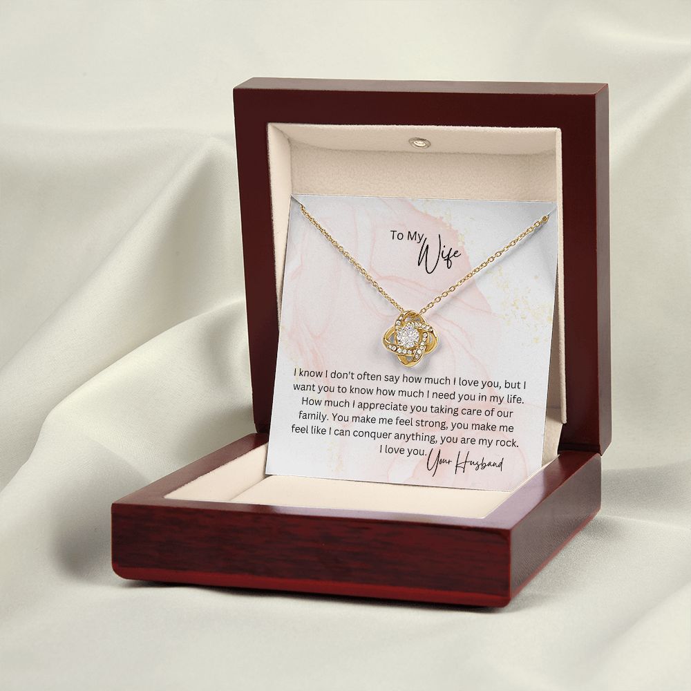 For My Wife, Necklace