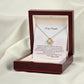 Eternal Love Pendant: A Father's Heartfelt Message to His Daughter, Gift from Dad