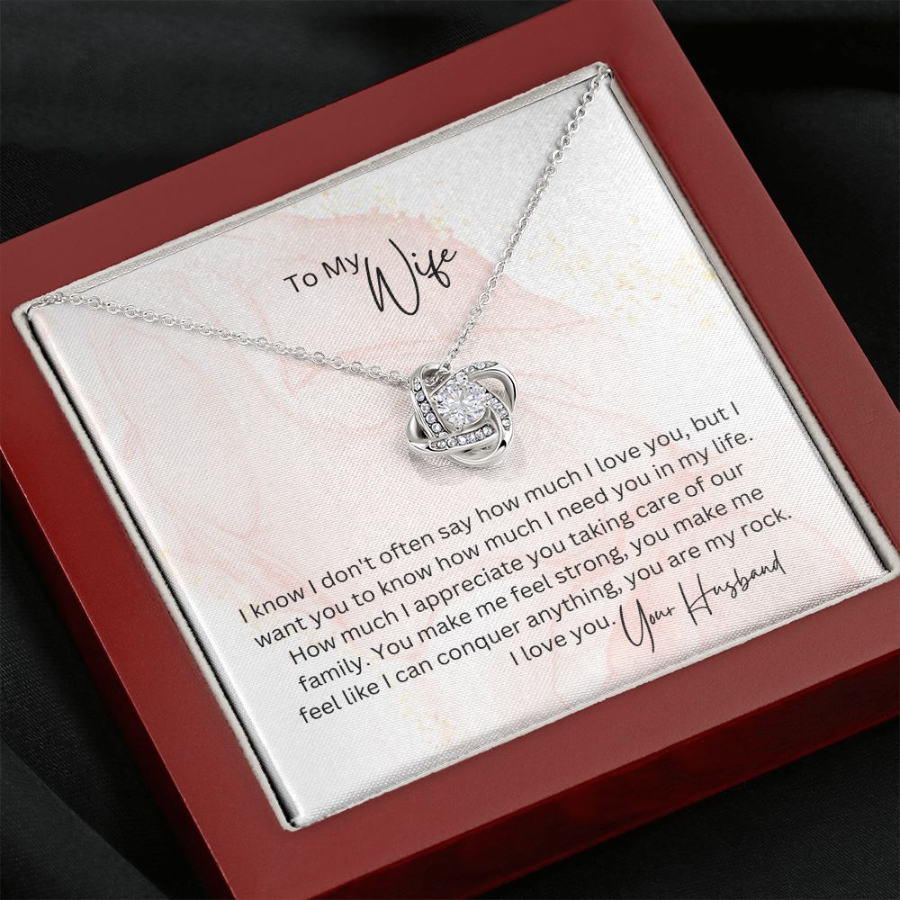 For My Wife, Necklace