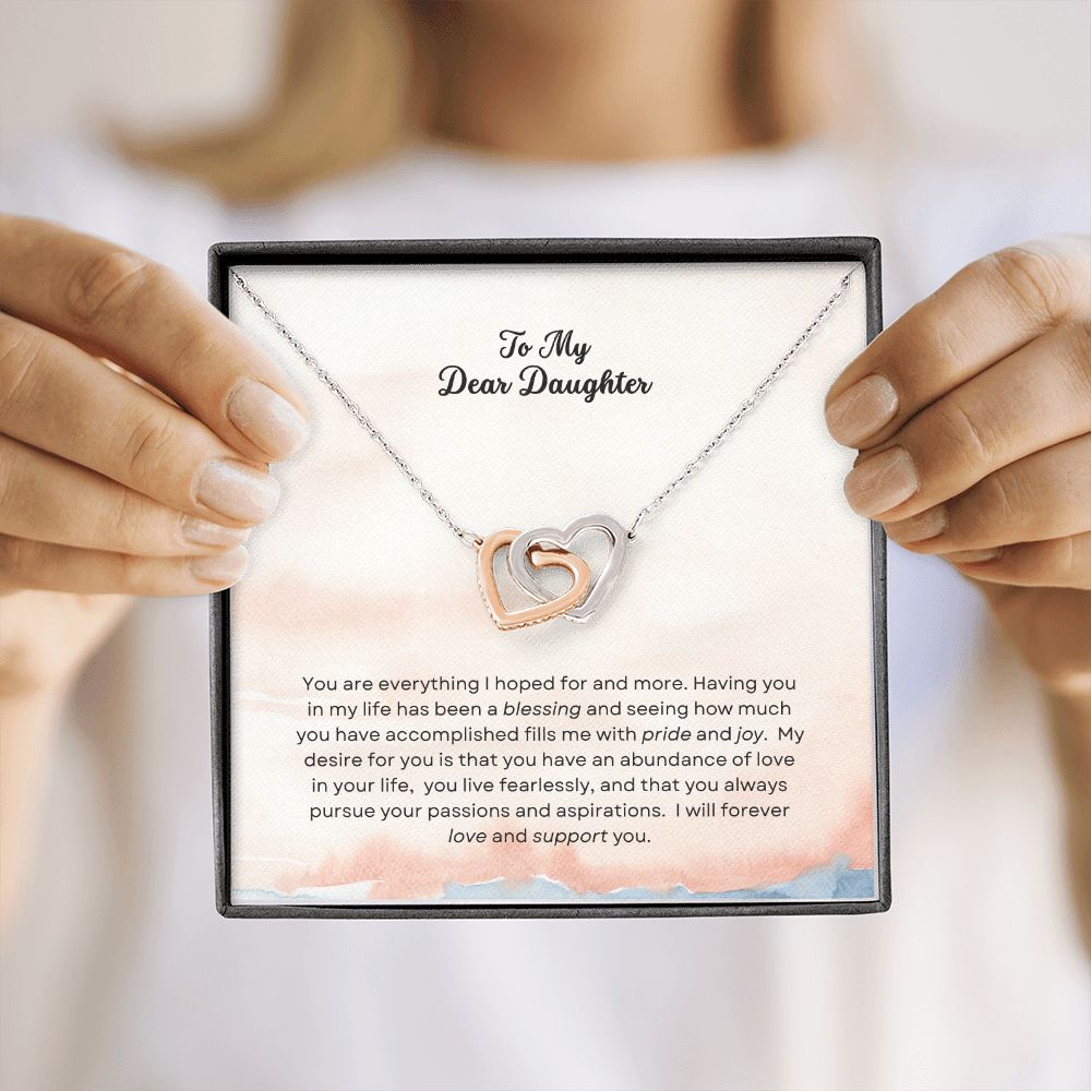 Eternal Bond Sentimental Pendant Gift from Mom to Daughter